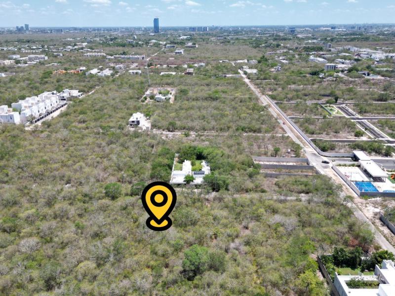 VENTA TERRENO EN TEMOZON NORTE CON SERVICIOS